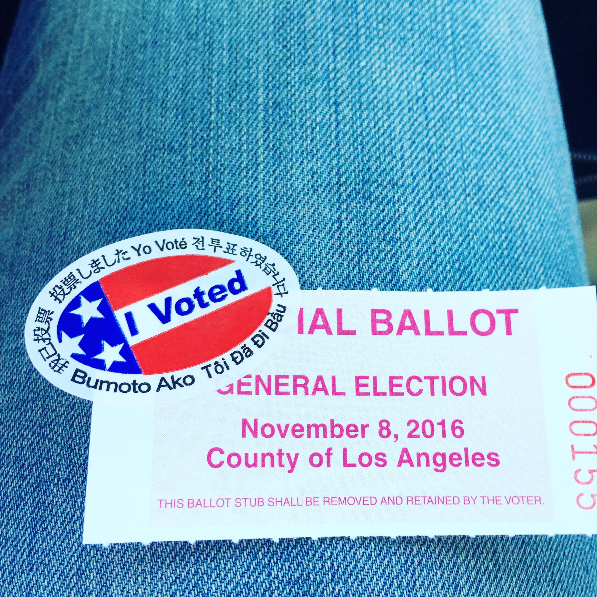 i voted